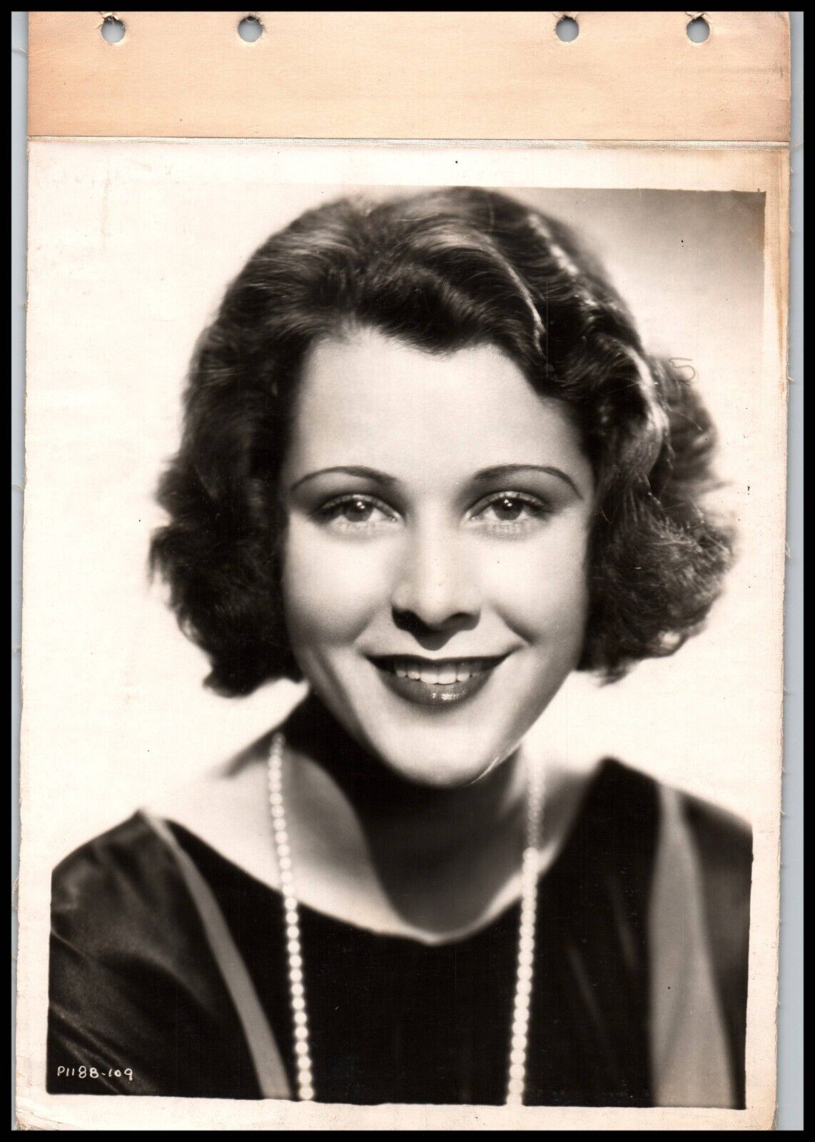 Hollywood Beauty FRANCES DEE STYLISH POSE STUNNING PORTRAIT 1930s Photo 687
