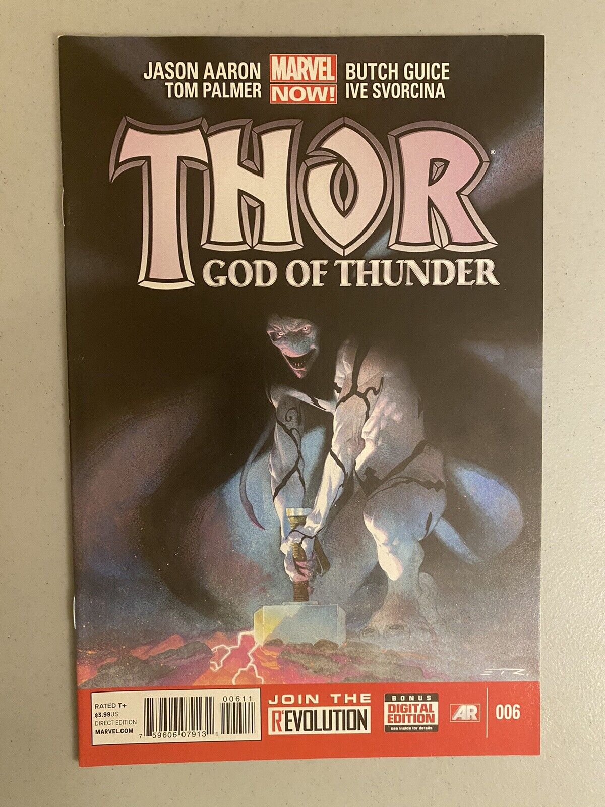 Thor God of Thunder 6, NM 9.4, Marvel 2013 1st Print, 1st Knull (cameo)