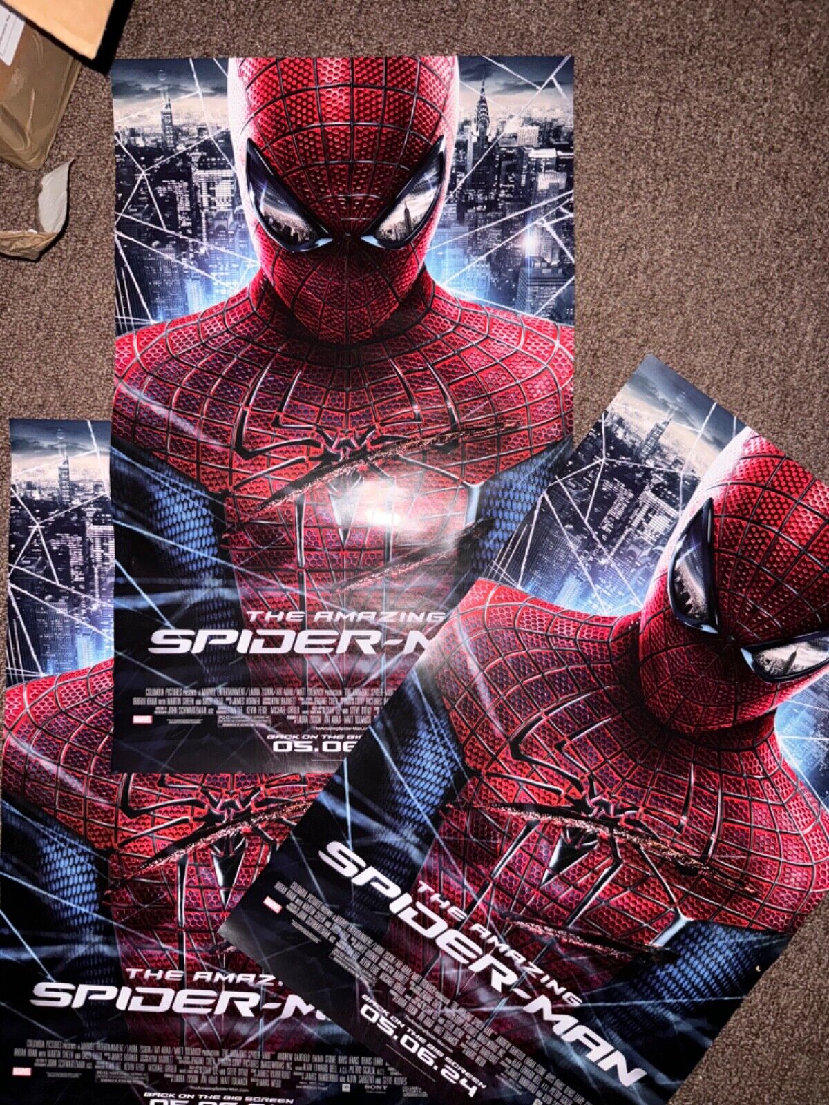 The Amazing Spider-Man Andrew Garfield Re Release 5/6/24 11 x 17 Poster 