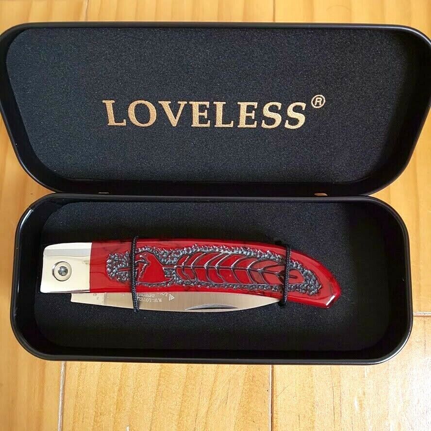 Loveless LONE WOLF LC12240 City Knife Yellowhorse w/case Limited