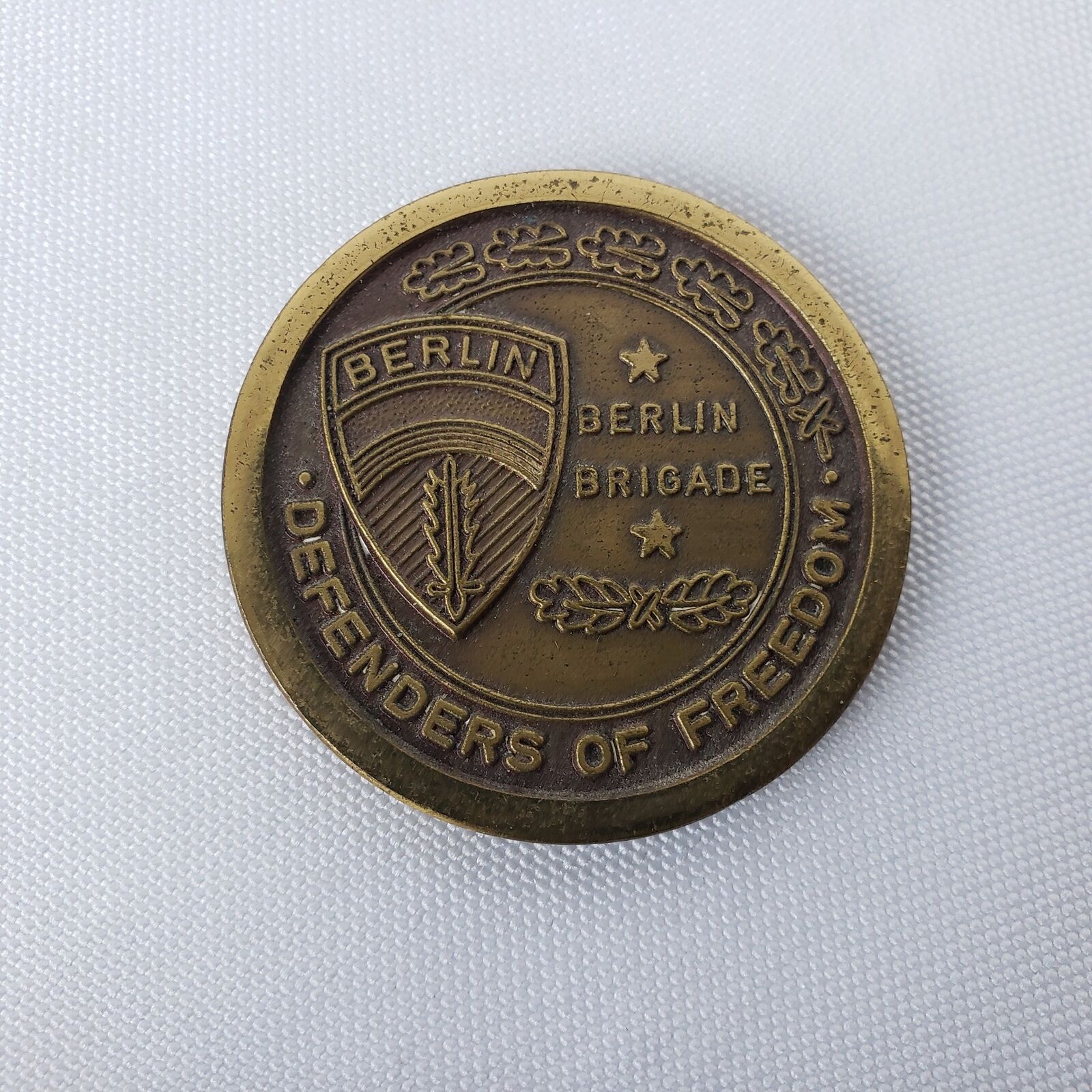 Berlin Brigade Excellence in Marksmanship Army Challenge Coin