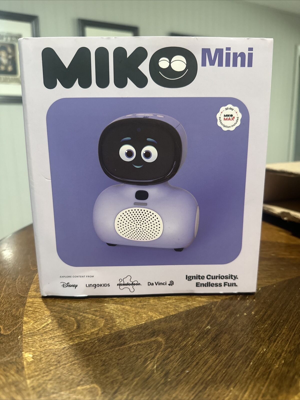 MIKO Mini with 30 Days Max : AI Robot for Kids, Interactive Bot - New, open box