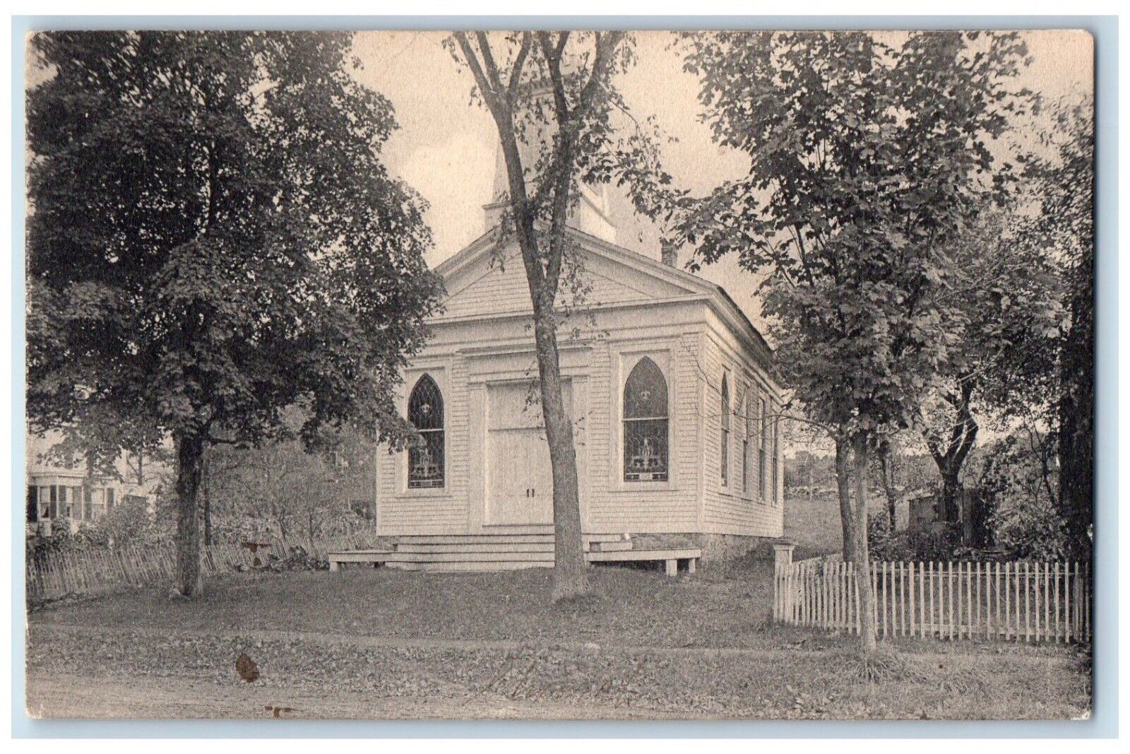 c1910\'s Presbyterian Church Lafayette New Jersey NJ Unposted Vintage Postcard