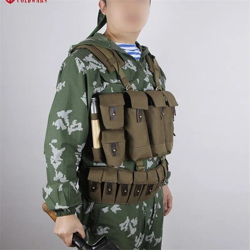 Russian Army Lifchik Tactical Vest Set R22 Chest Hanging 56 Carry Molle Bag