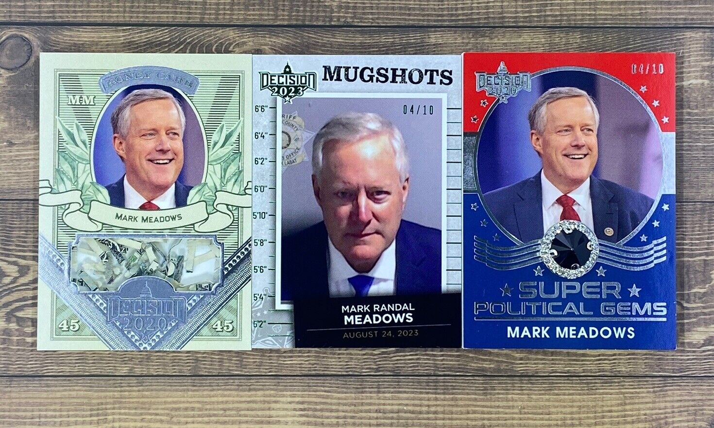 2020-23 Decision Mark Meadows Political Trading Cards