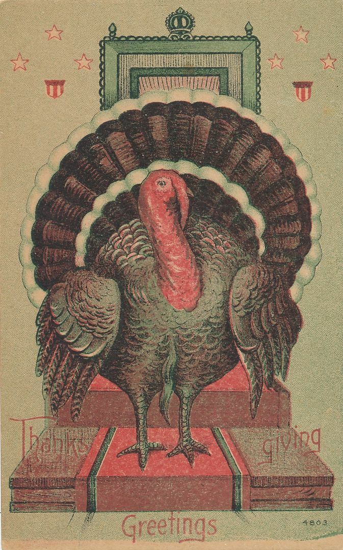 THANKSGIVING - Big Turkey Thanksgiving Greetings