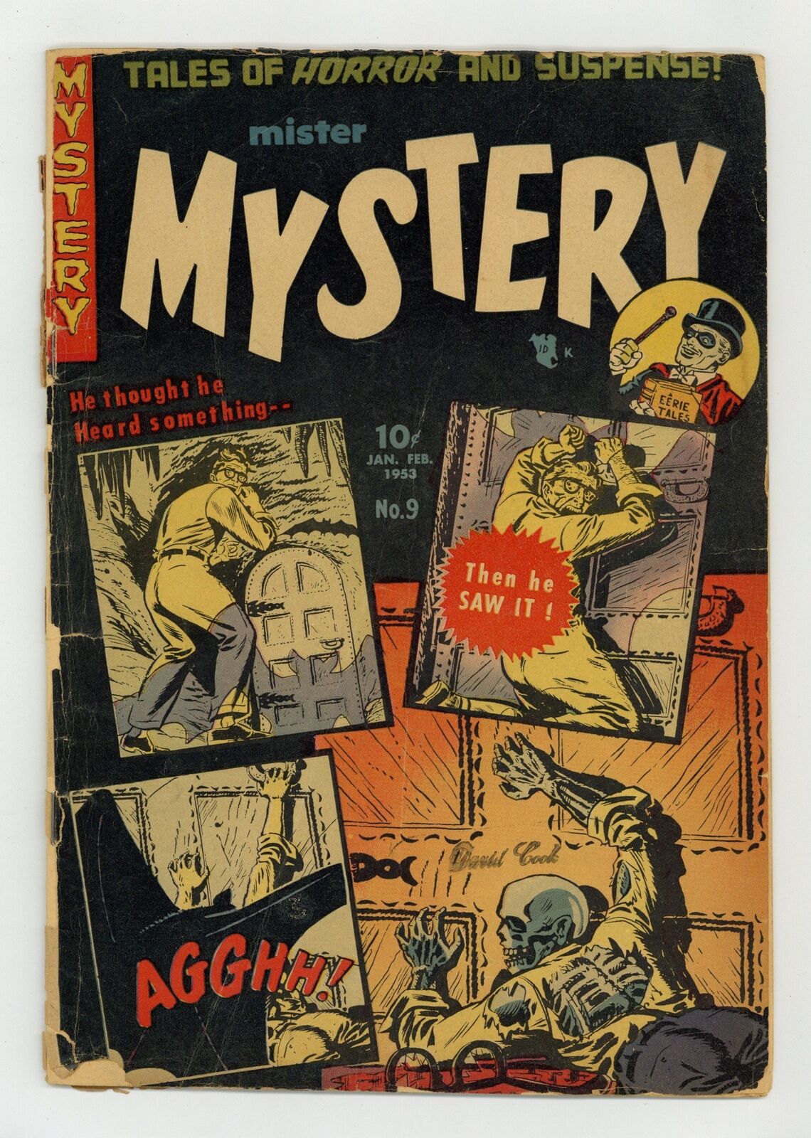 Mister Mystery #9 PR 0.5 1953