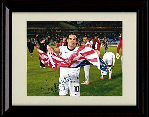 8x10 Framed Landon Donovan Autograph Promo Print - Team USA World Cup