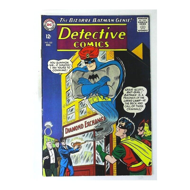 Detective Comics (1937 series) #322 in Fine + condition. DC comics [m\