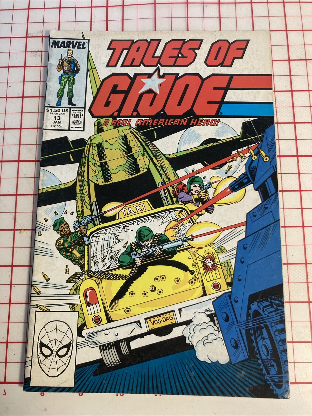 Tales of G.I. Joe comic book #13 Direct Market Edition FN