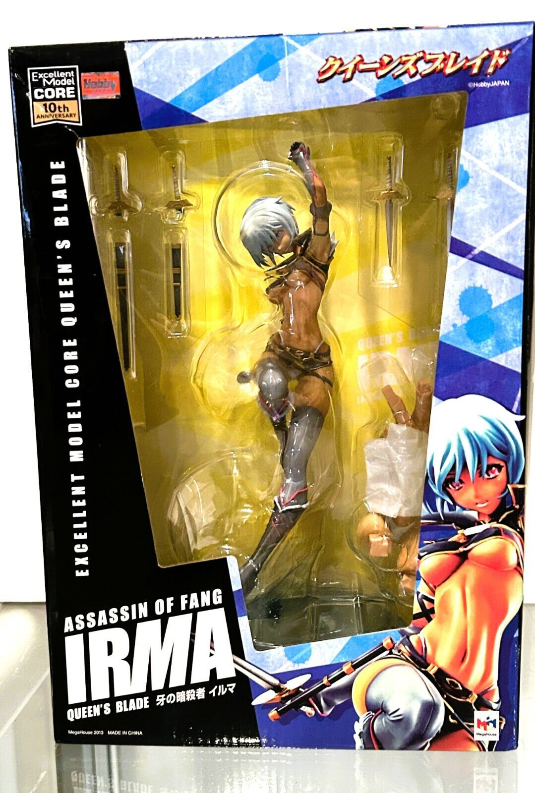 Excellent Model Core Queen\'s Blade Assassin of Fang Irma Anime Figure Megahouse