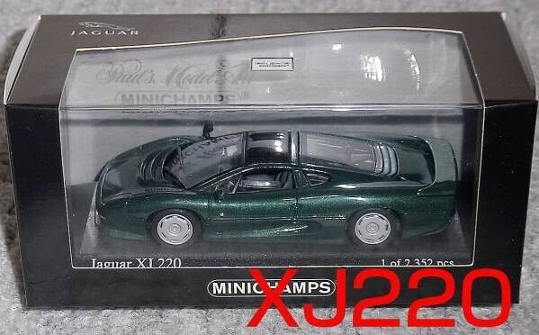 1/43 Jaguar Xj220 Green Meta