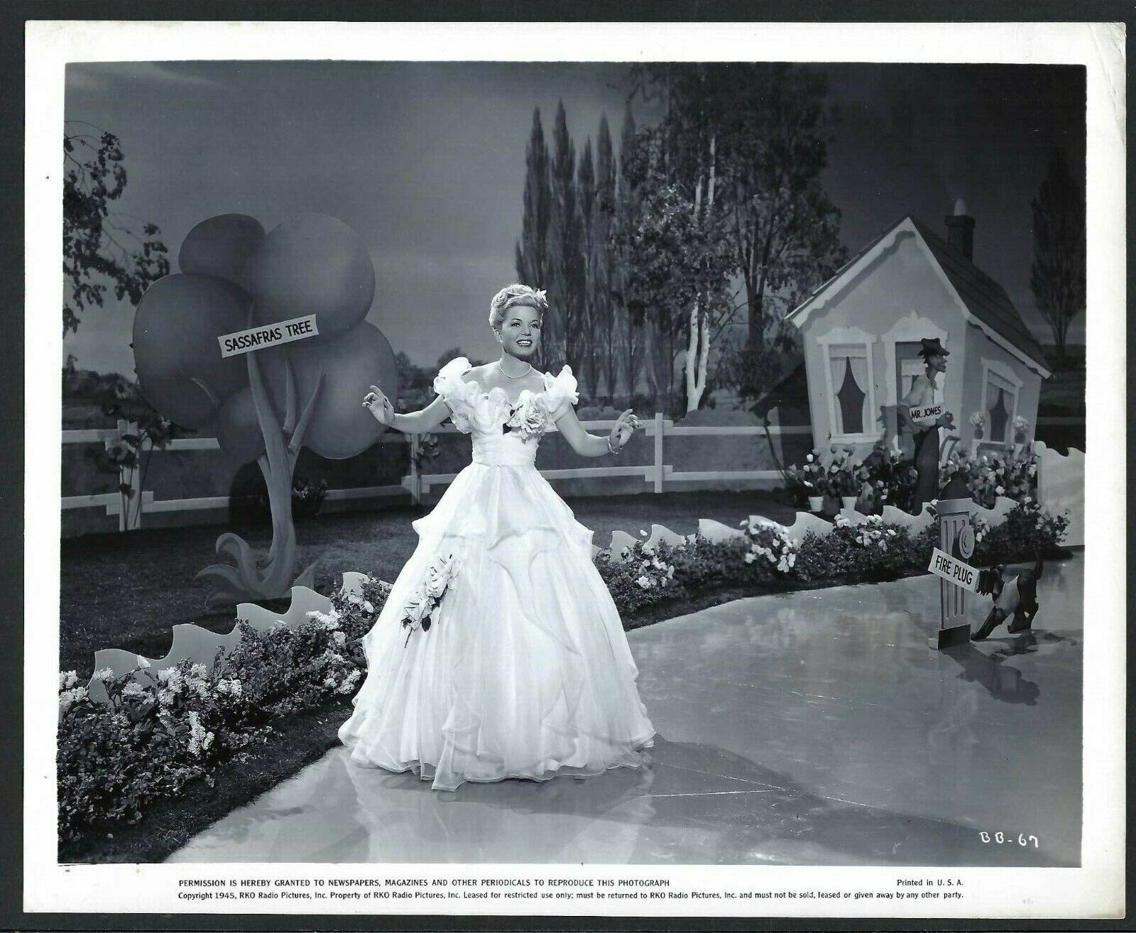 HOLLYWOOD Frances Langford ACTRESS VTG 1945 ORIGINAL PHOTO