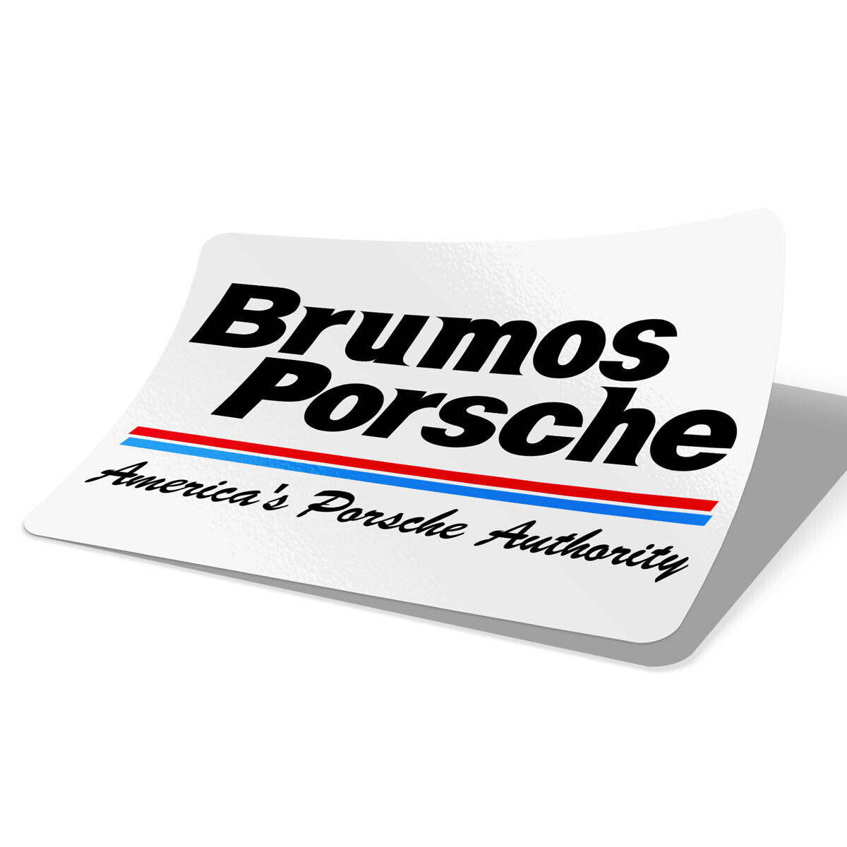 Brumos Porsche American's Porsche Authority Vintage IMSA Racing Sticker Decal
