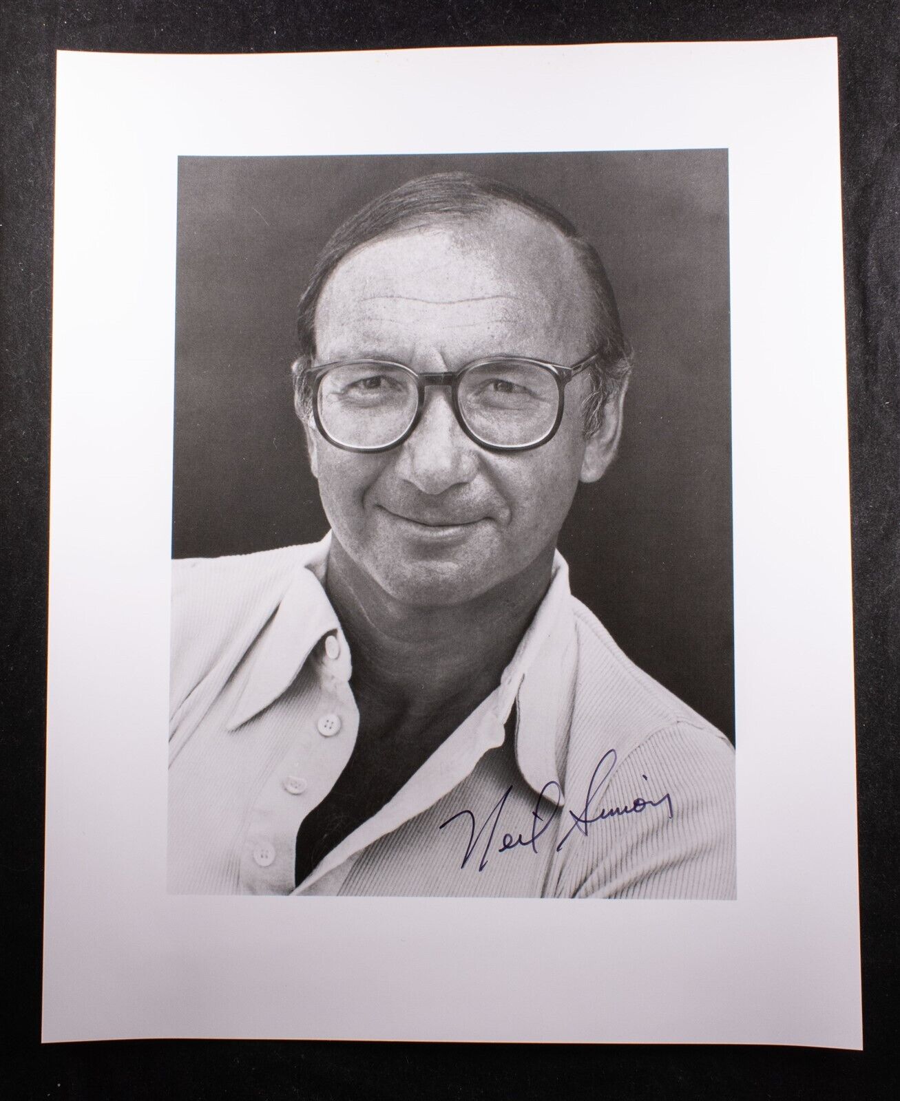Neil Simon 8x10 Autographed Photo American Playwright Screenwriter and Author