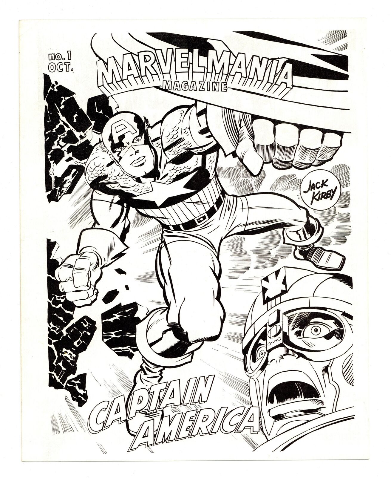 Marvelmania Magazine Special Preview Issue #1 VF- 7.5 1969