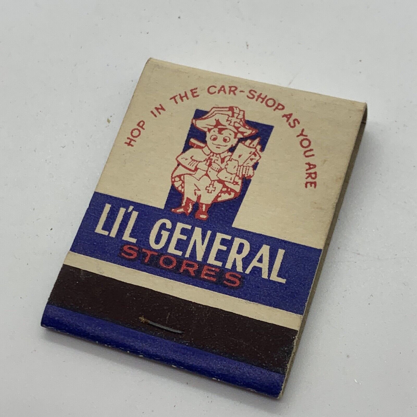 Vintage Lil General Stores Matchbook Cover Unstruck