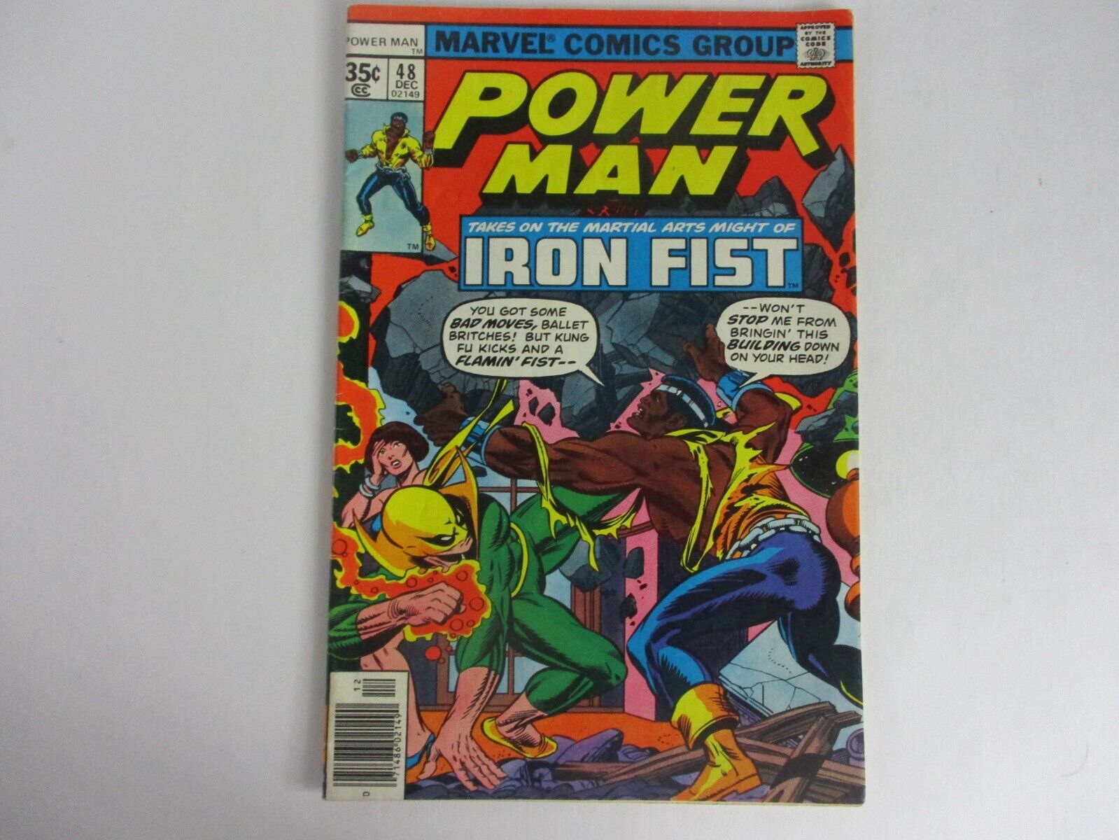 Marvel Comics POWER MAN #48 December 1977 VG