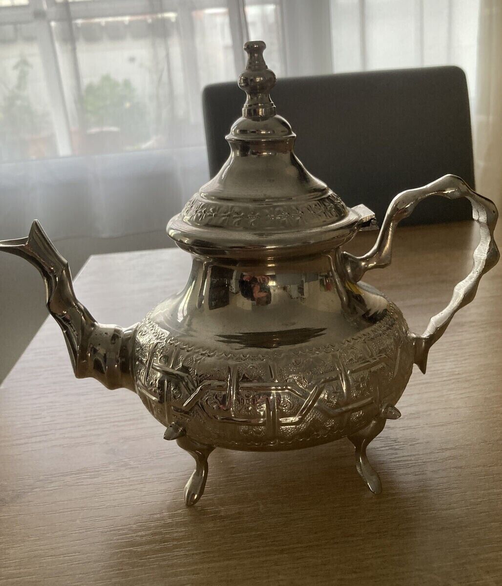 100% Moroccan Traditional Handmade Teapot