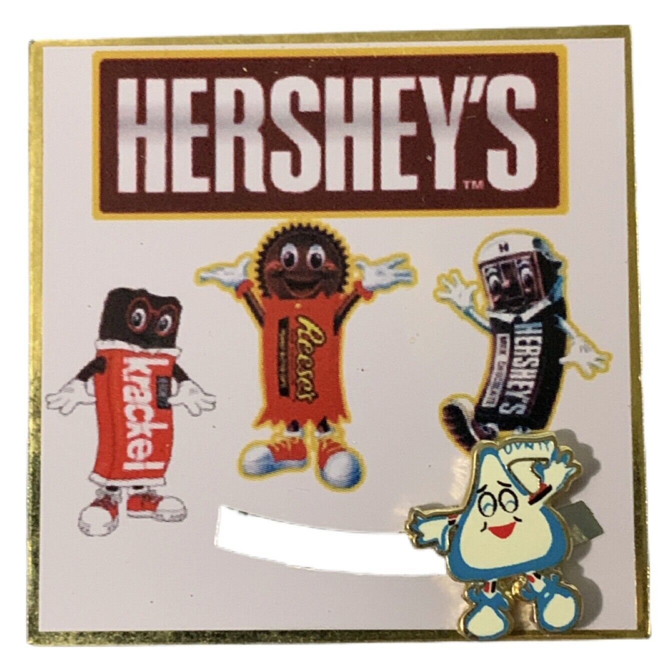 Hershey's Chocolate Krackel Reese’s Hershey's Milk Chocolate Kiss Souvenir Pin