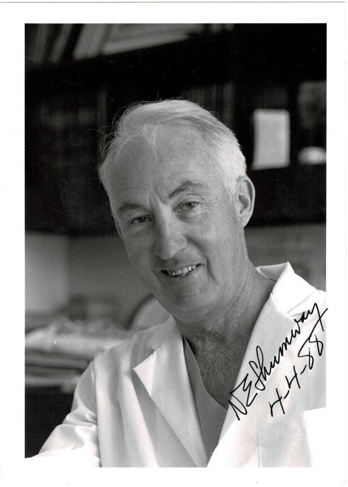 Norman Shumway Cardiac Surgeon signed autographed photo AMCo COA 19690