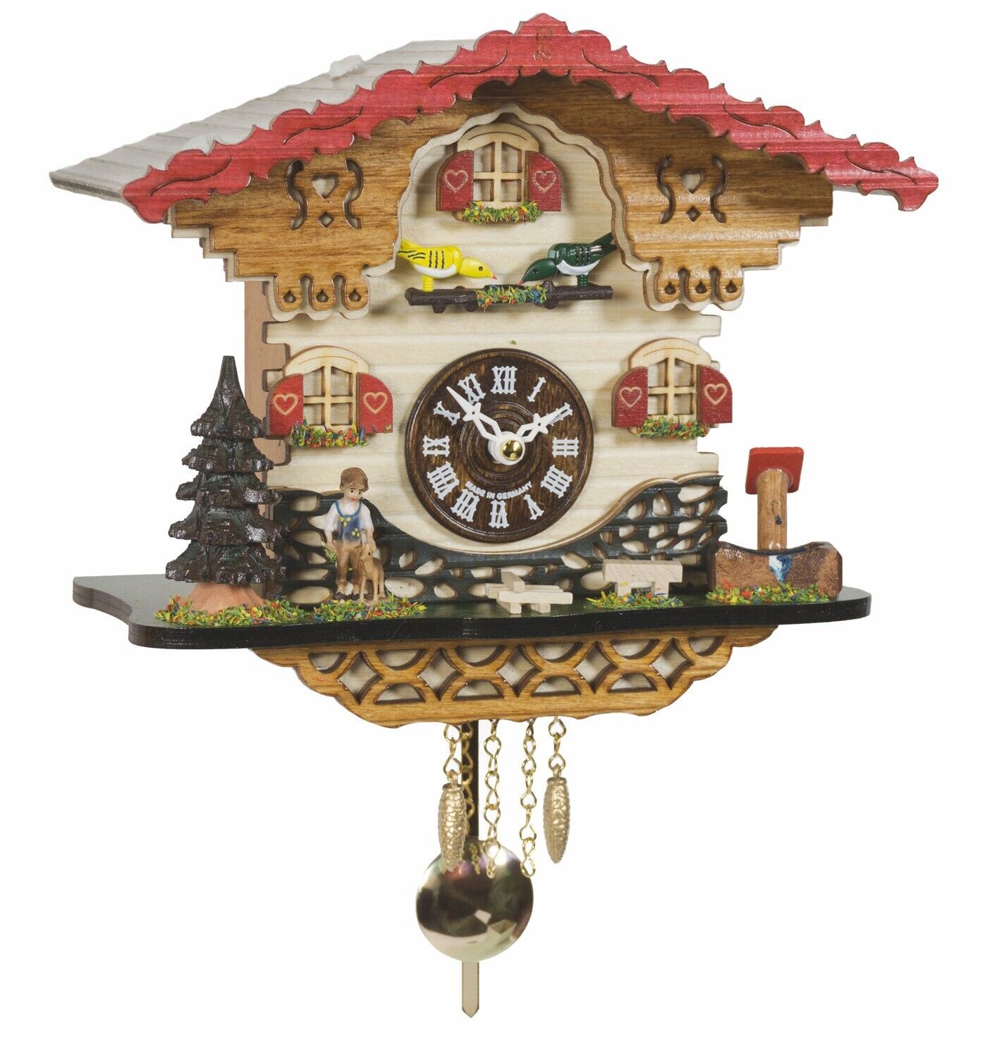 Trenkle Uhren Quartz Cuckoo Clock with music 2058 PQ