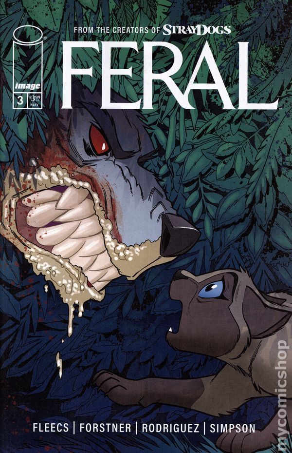 Feral #3A Stock Image