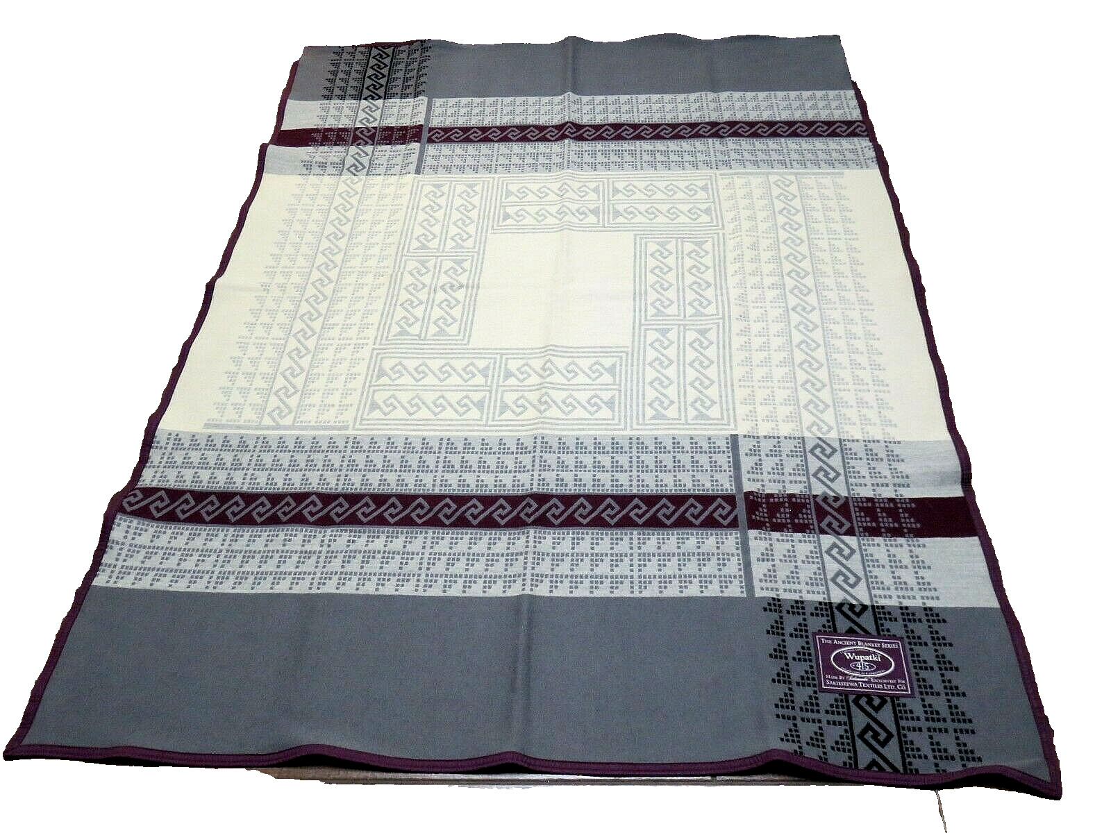 Wupatki Indian Blanket Sakiestewa Textiles Wool Collectible Limited Ed 64\