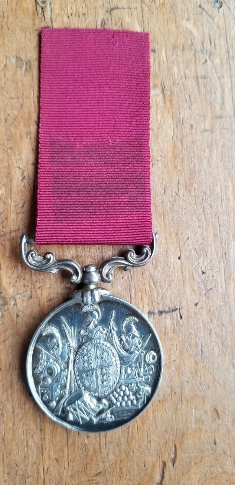 BRITISH Army Long Service Medal Victorian named SRG. G.E HARDWICK R.E.