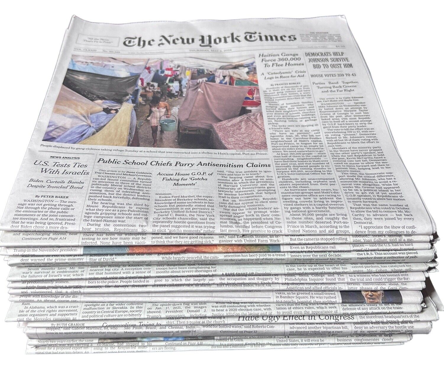 The New York Times Newspaper LOT/14 May 9 10 11 12 13 14 15 16 17 18 19 20 21 22