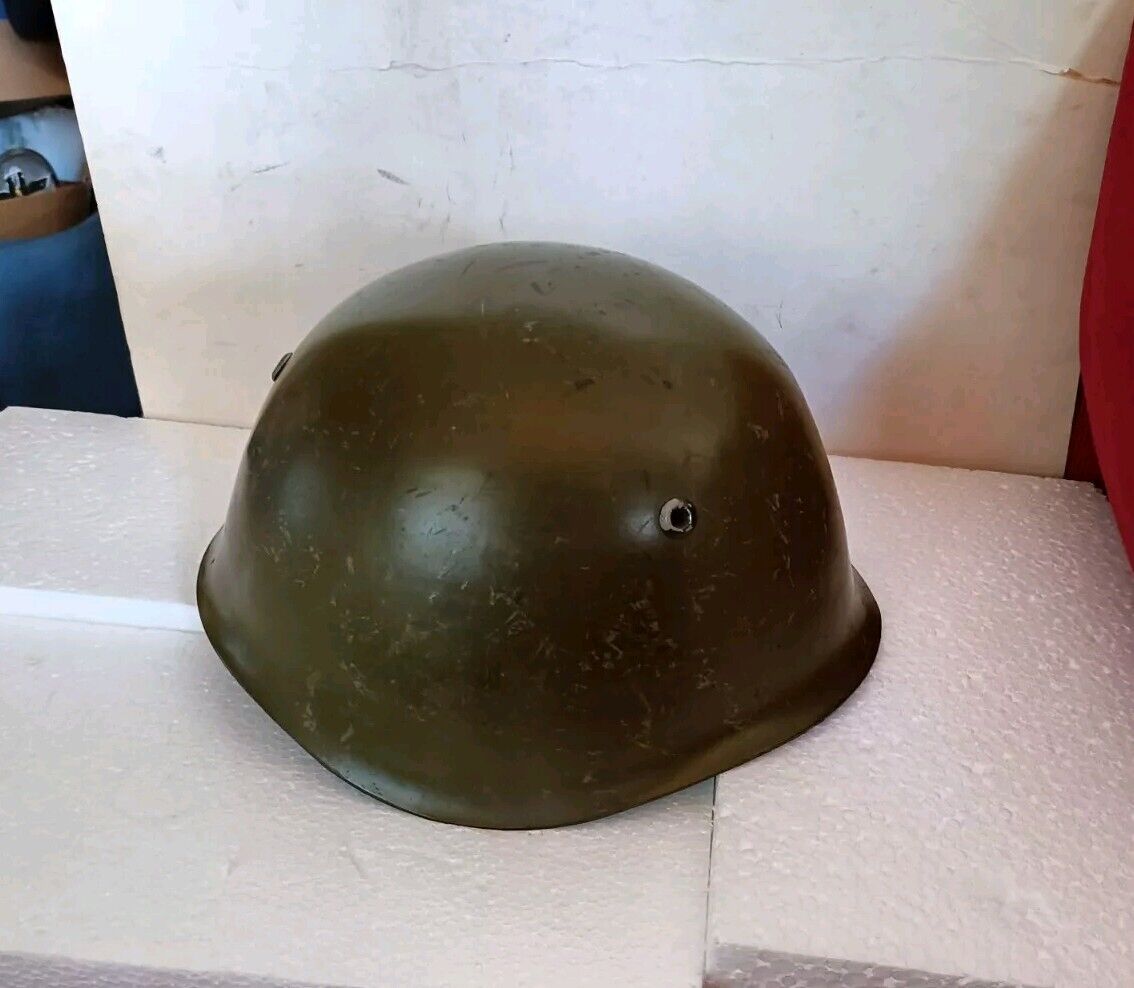 Bulgarian WW2 Cold War Military Helmet