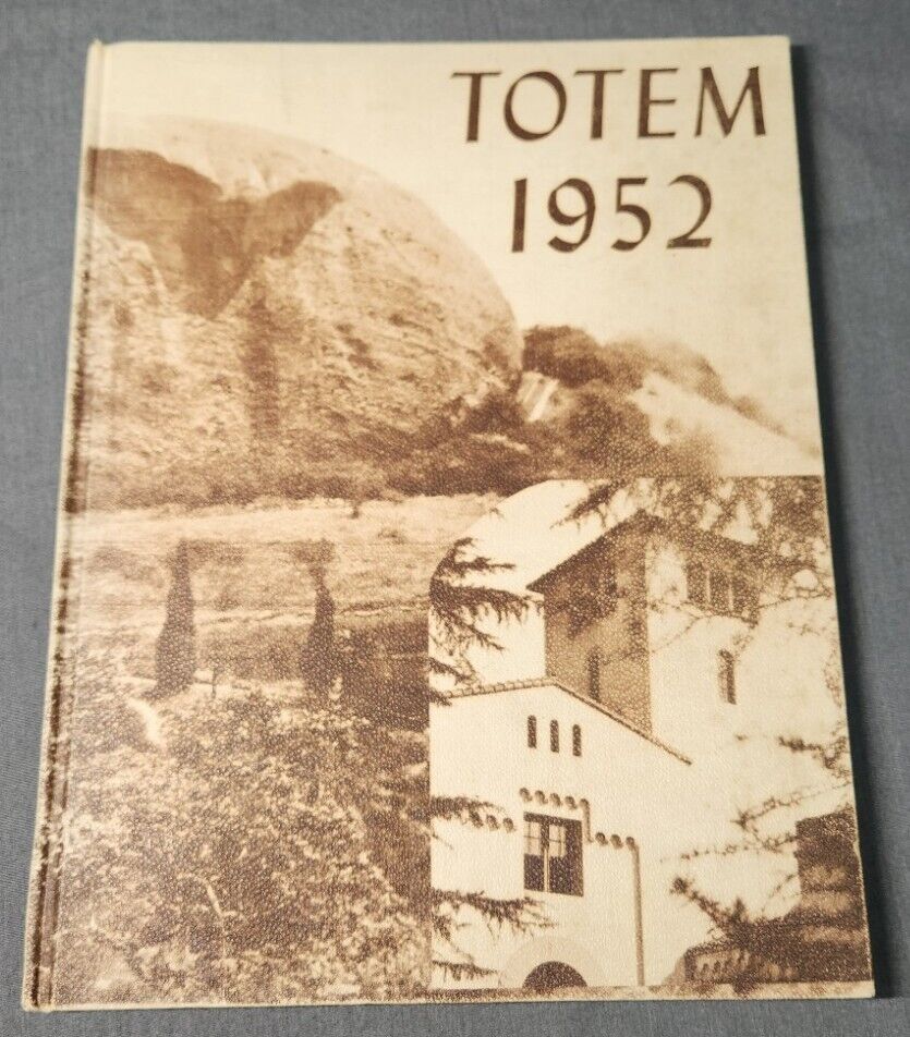 Totem/Eagle Rock High School Yearbook, 1952, Los Angeles, CA, HC/G+