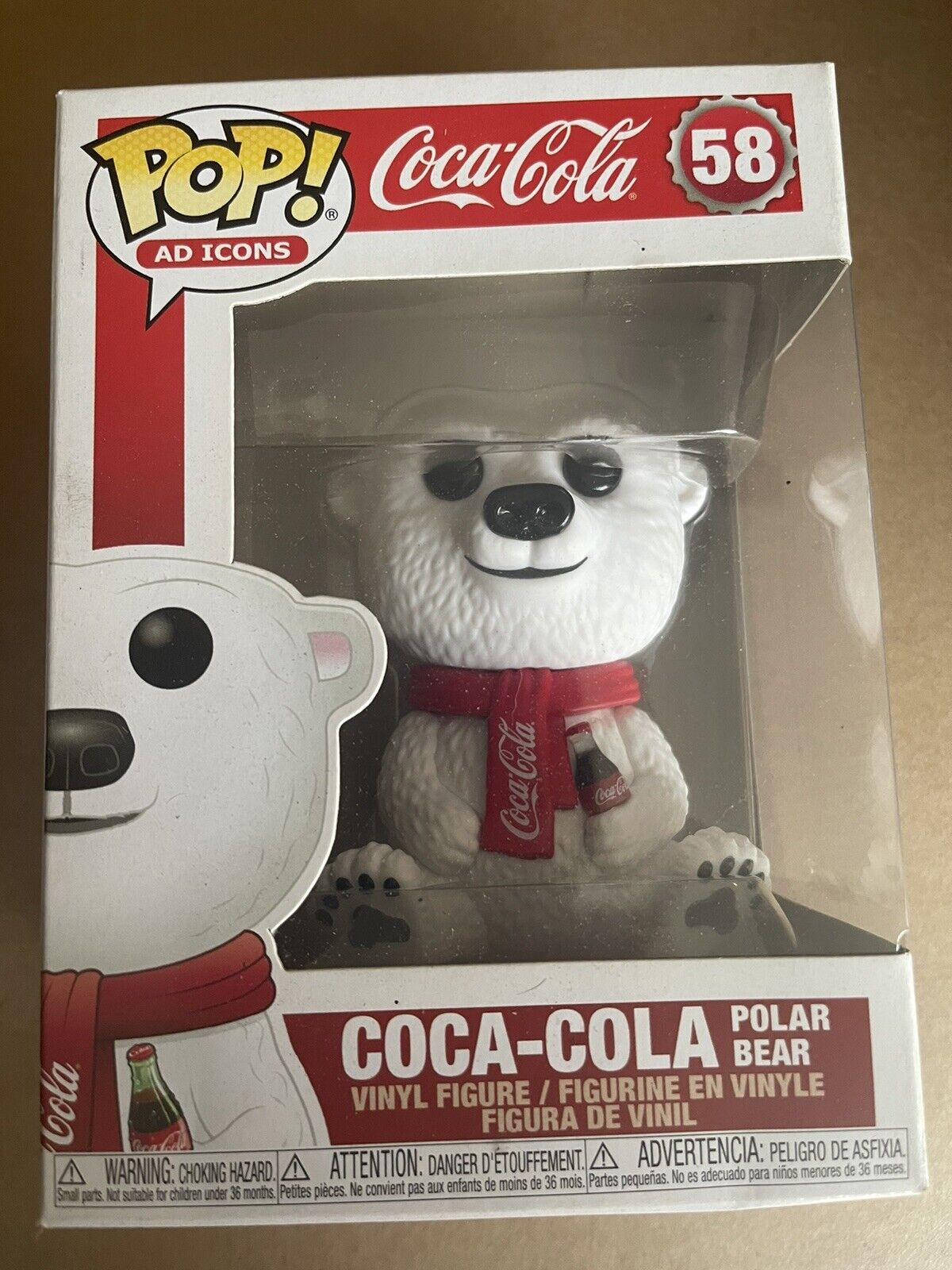 Funko Pop Vinyl: Coca-Cola - Coca-Cola Polar Bear #58 CHEAP CHEAP CHEAP