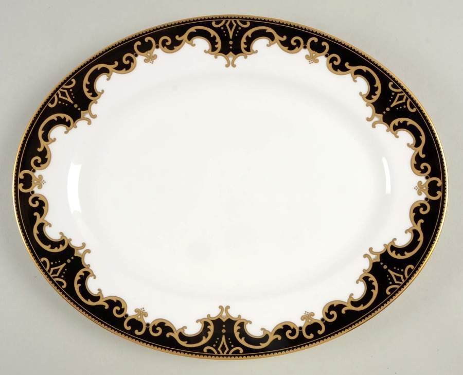 Lenox Baroque Night Oval Serving Platter 10285807