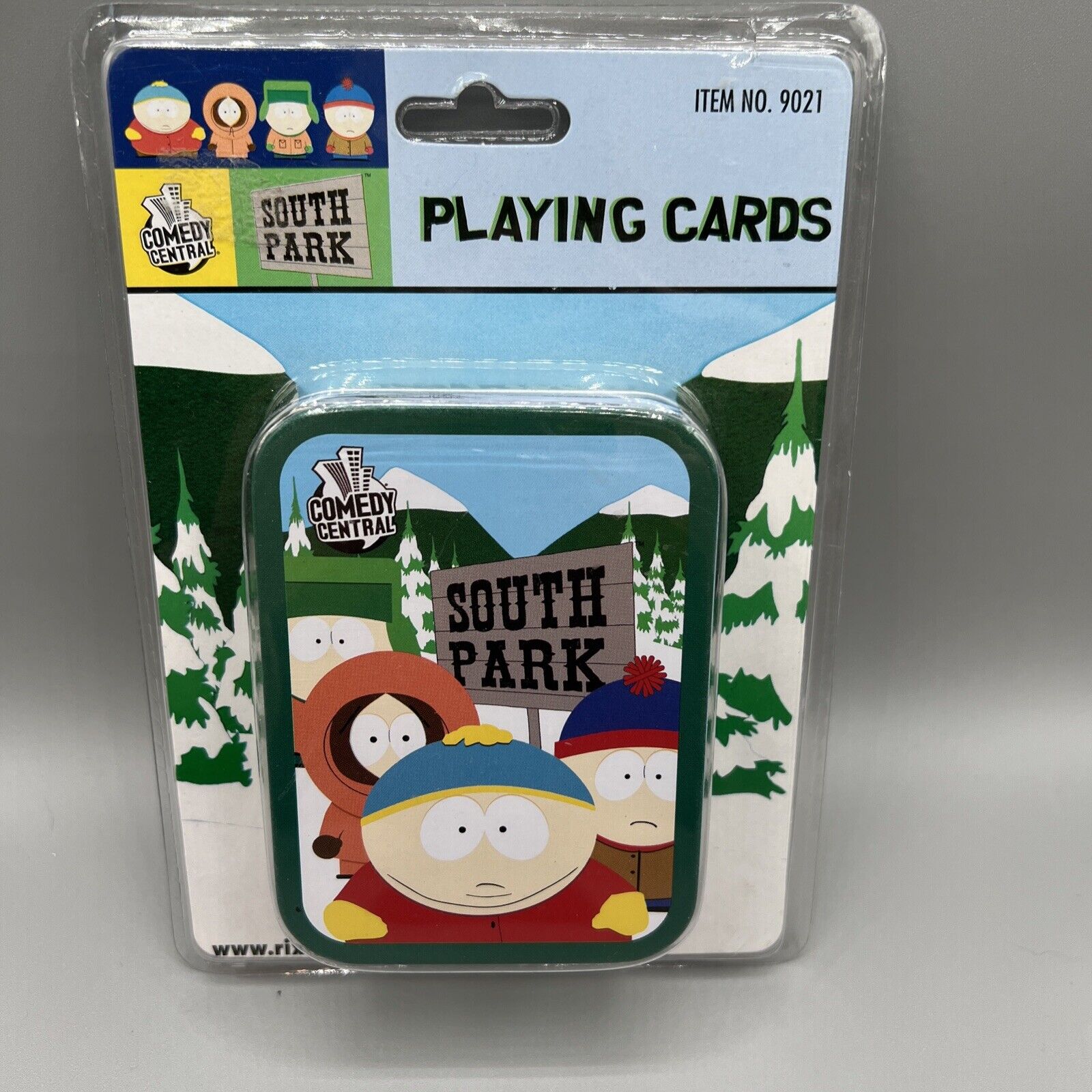 Vintage 2004 South Park Playing Cards Comedy Central Collectors Tin Sealed Rare