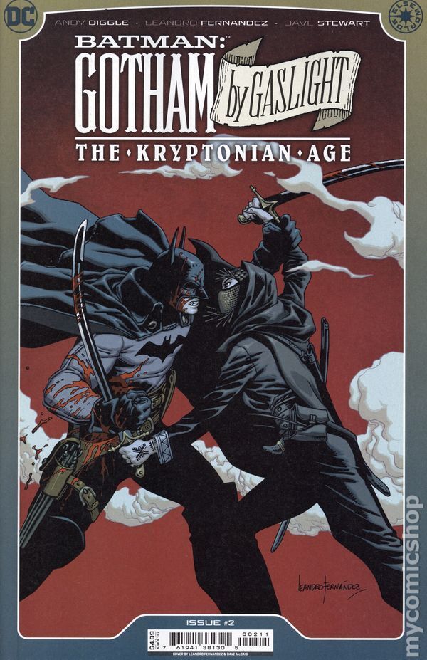 Batman Gotham by Gaslight the Kryptonian Age #2A 2024 Stock Image