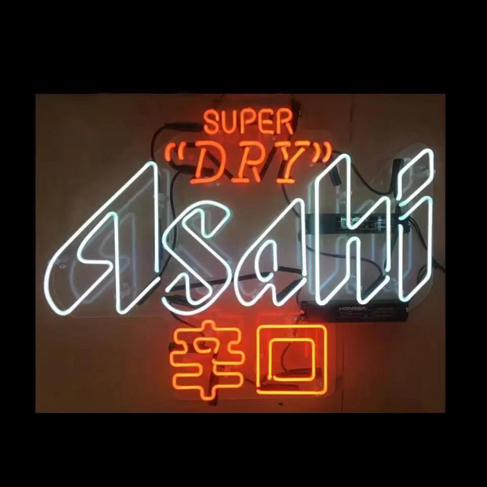 Super Dry Taste Asahi Beer Acrylic Neon Sign Bar Lamp Light Decor Wall 24\