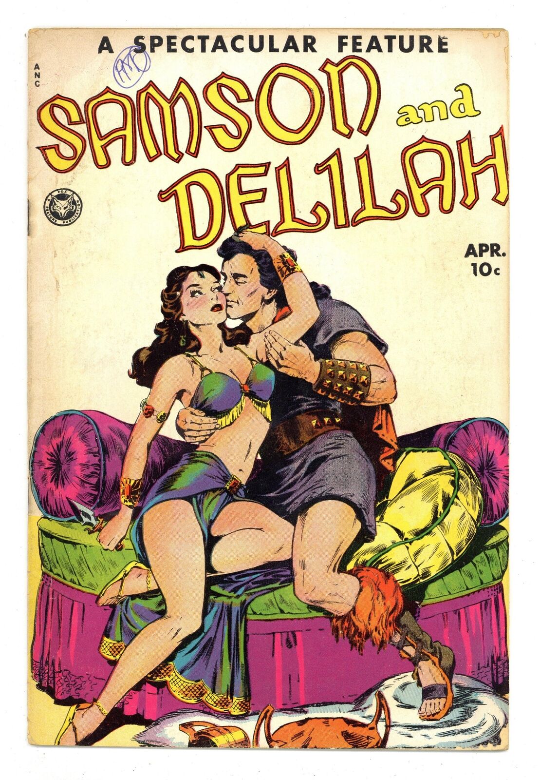 Spectacular Feature Magazine Samson and Delilah #11 GD+ 2.5 1950