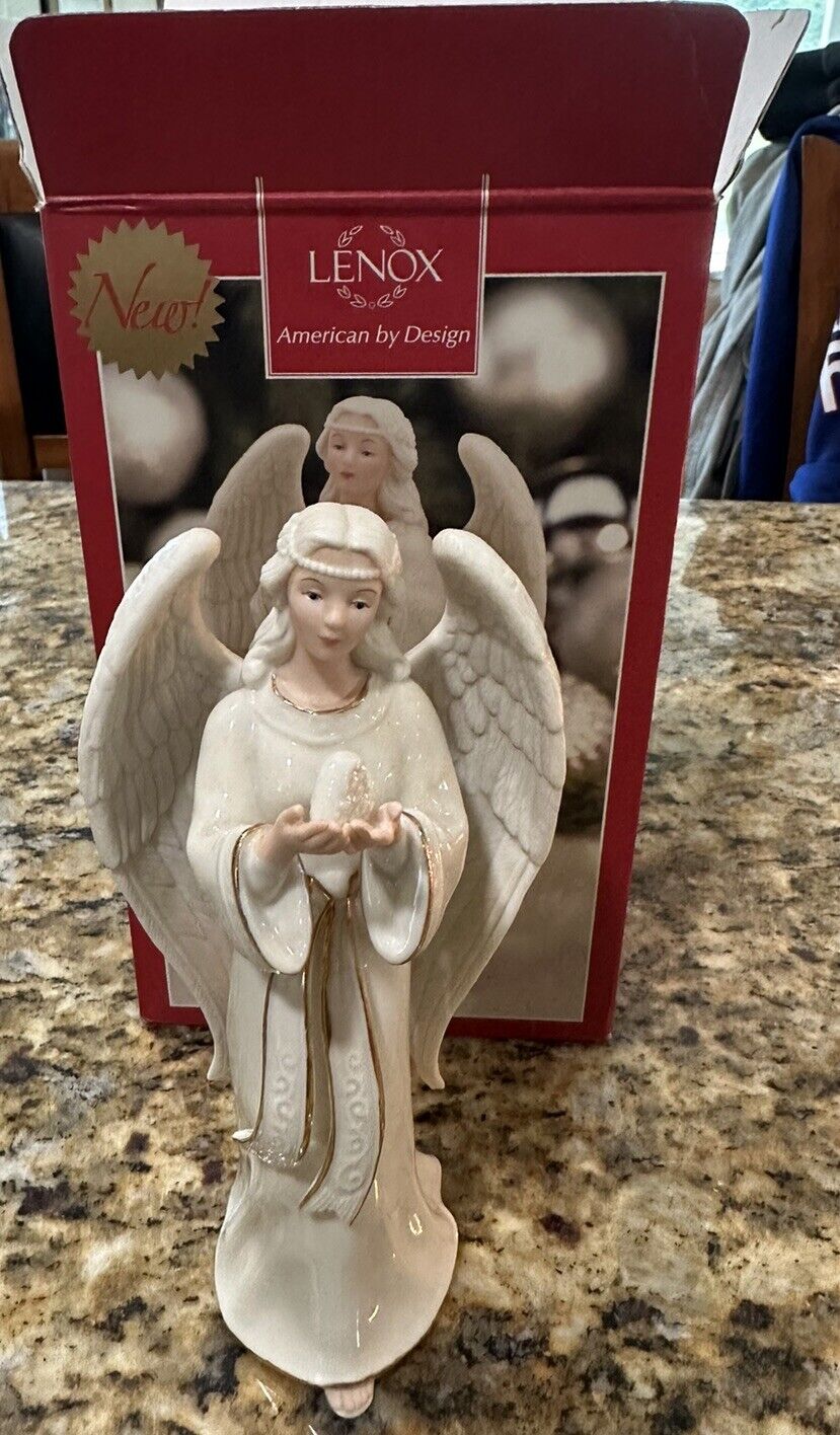 Lenox Angelic Visions LOVE ANGEL Figurine 8.25