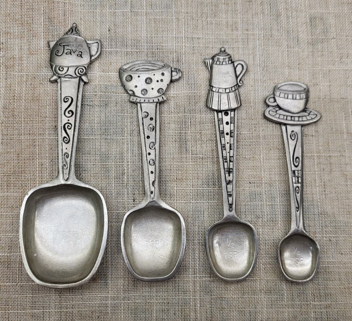 Seagull Pewter Measuring Spoons 1996