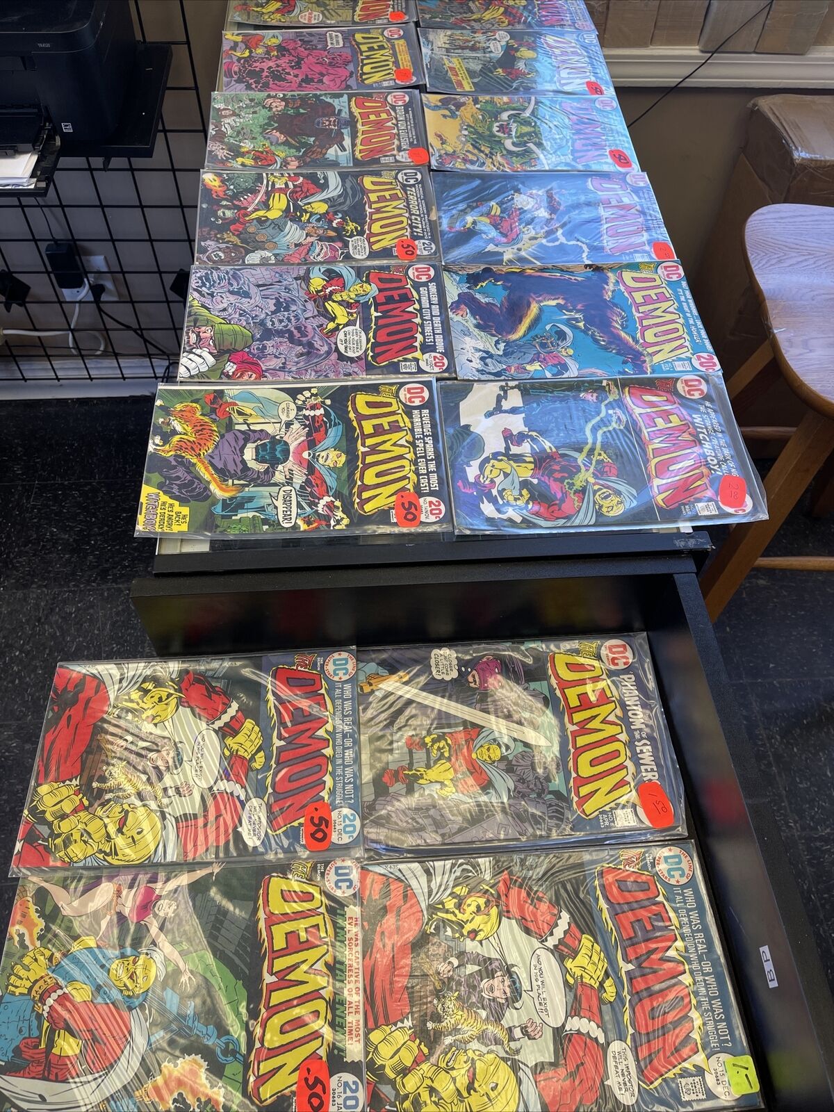 The Demon DC Comics Comic Book Issues 1-3 , 5-14 Very Rare And Hard To Find Wow