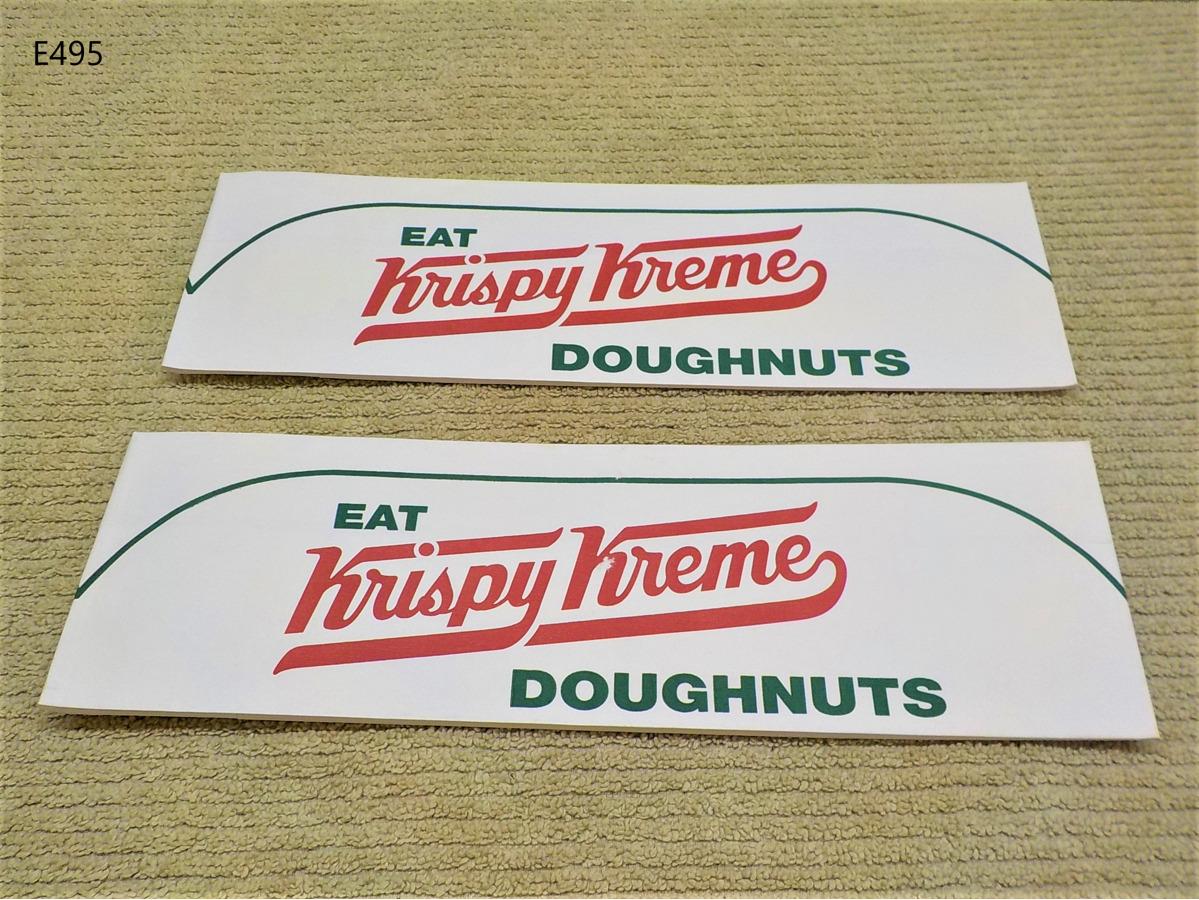 Vintage 50's Style Krispy Kreme Doughnuts Paper Hat