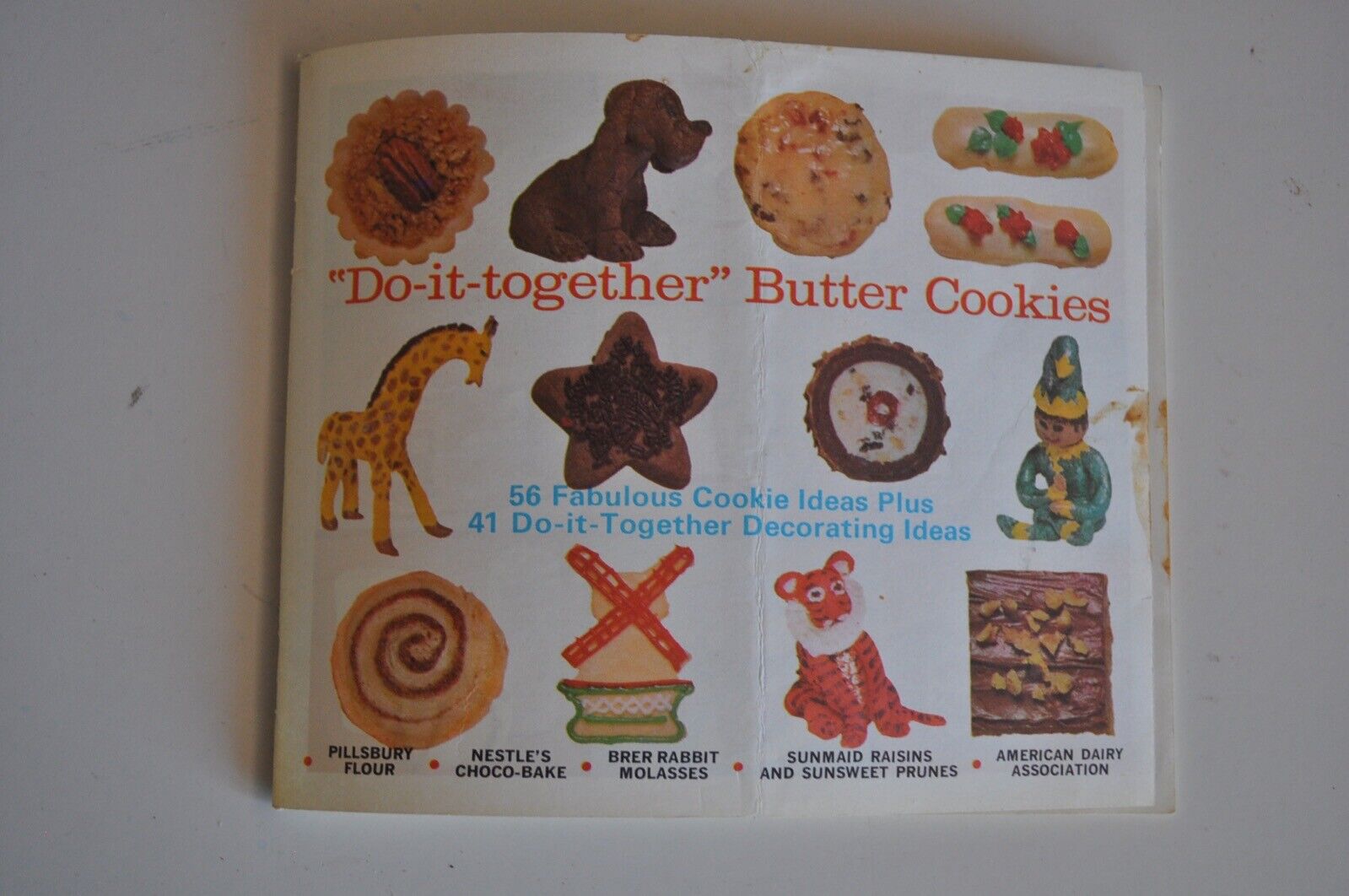 Vintage 1960’s Do It Together Butter Cookies Paperback Cookie Book 