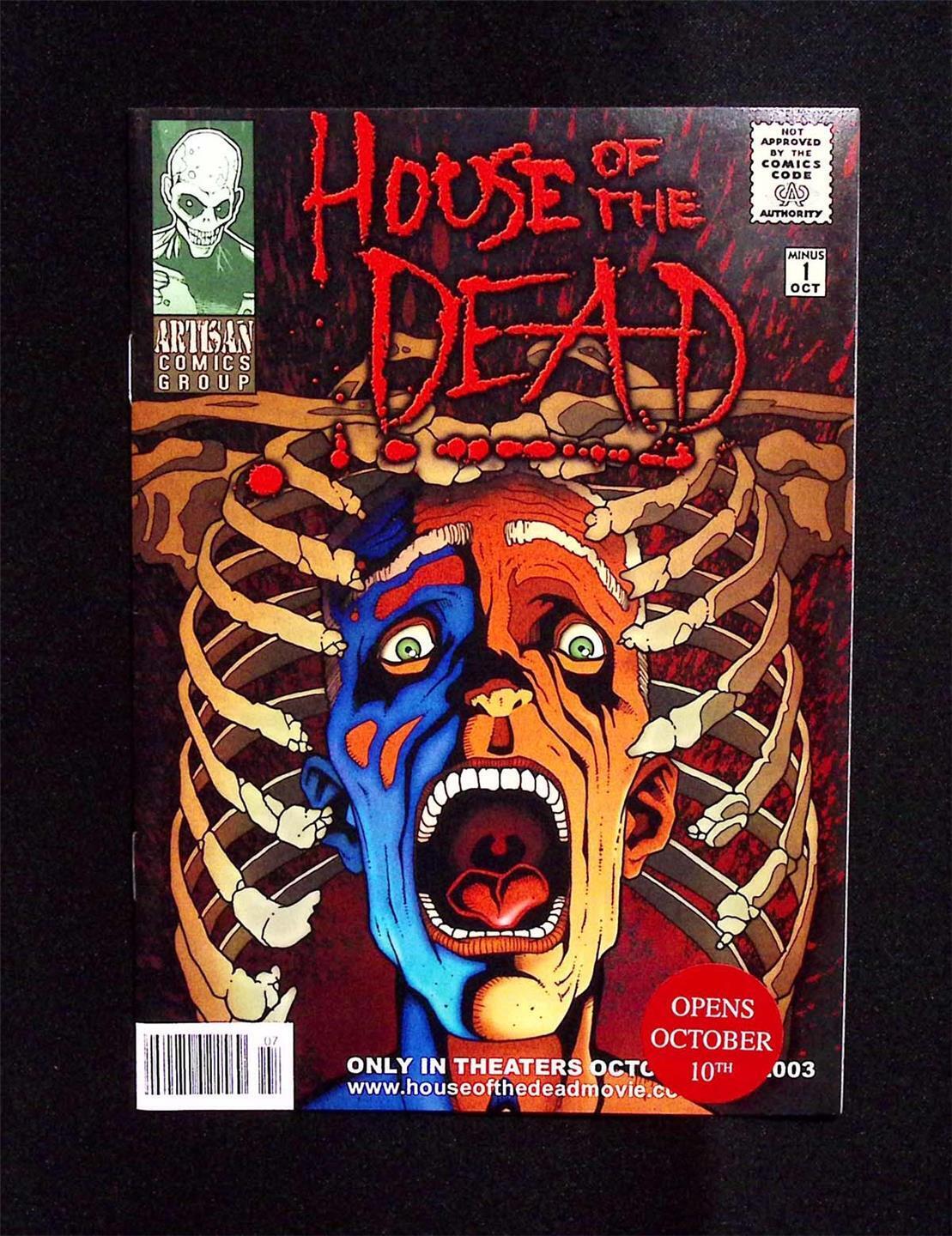 House Of The Dead #1 Ash Can Comic VERY RARE ~ Artisan Comic Group Promo 2003 NM