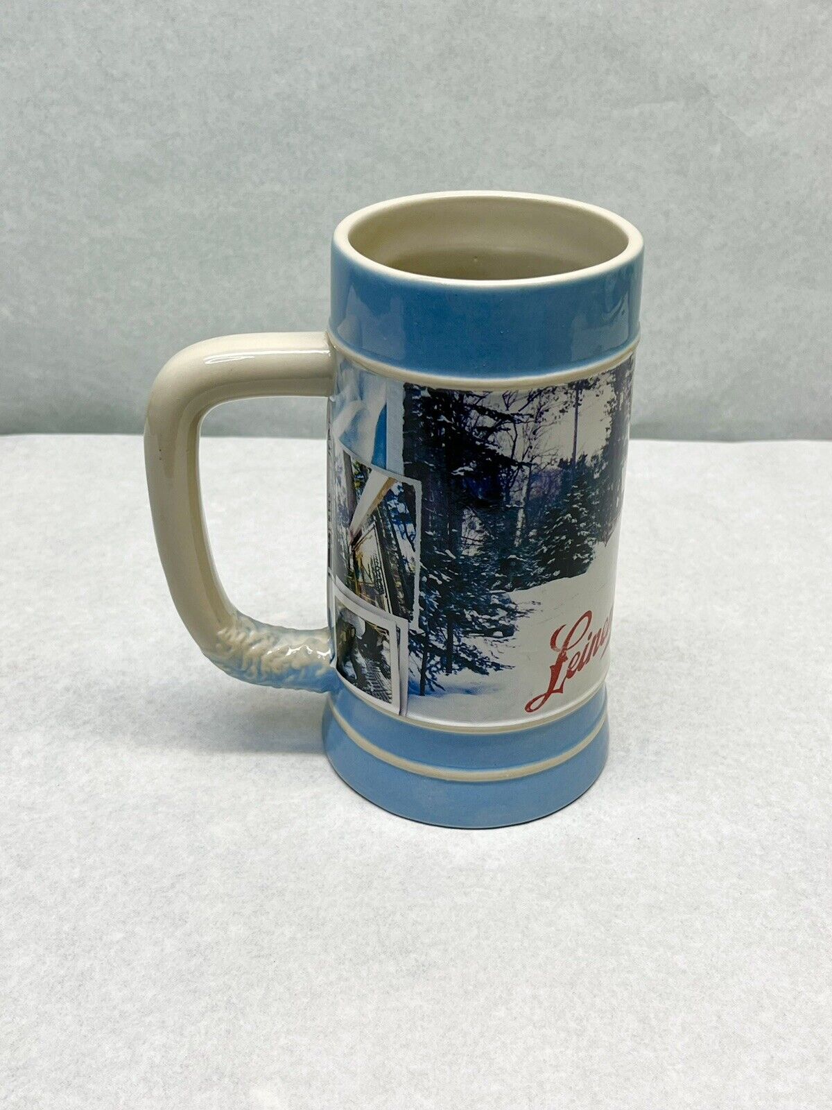 Leinenkugels 2014 Limited Edition Holiday Beer Stein Drift Into Winter - Used