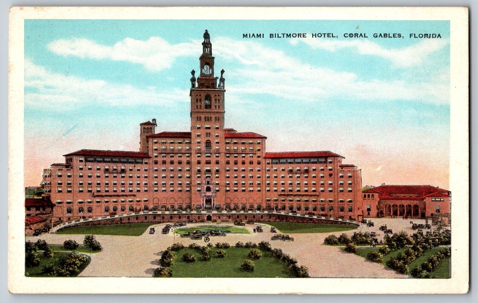 Florida FL - Miami Biltmore Hotel Coral Gables - Vintage Postcard - Unposted