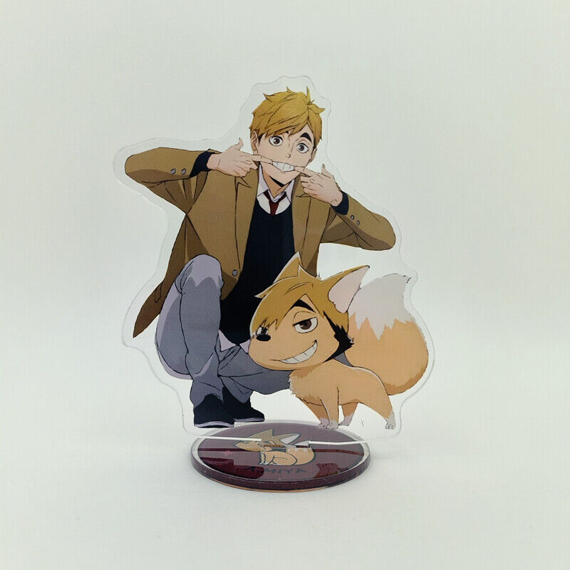 Anime Haikyuu Cospaly Collect Miya Atsumu Desktop Stand Figure Decor Gift