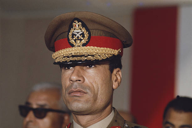 Libyan leader Colonel Muammar Gaddafi 1970 OLD PHOTO