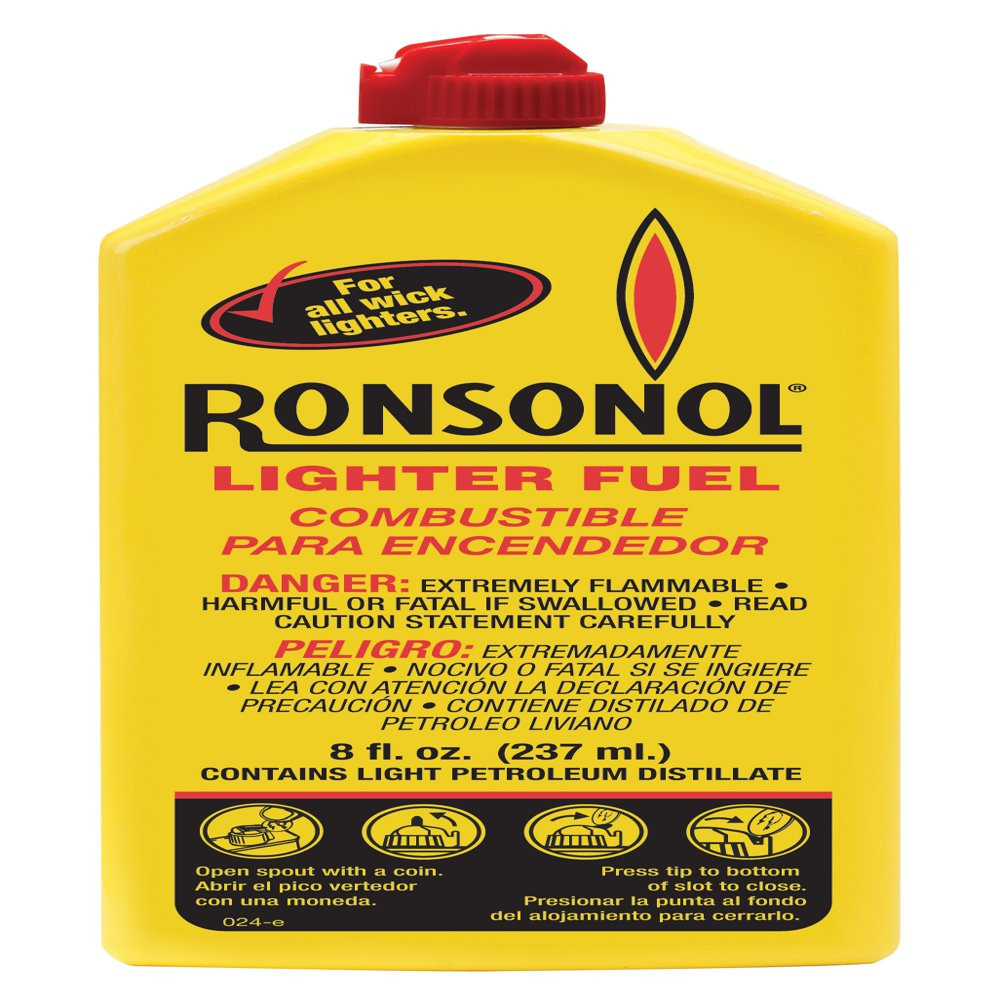 Ronson 8 oz. 237ml Lighter Fluid Premium Fuel