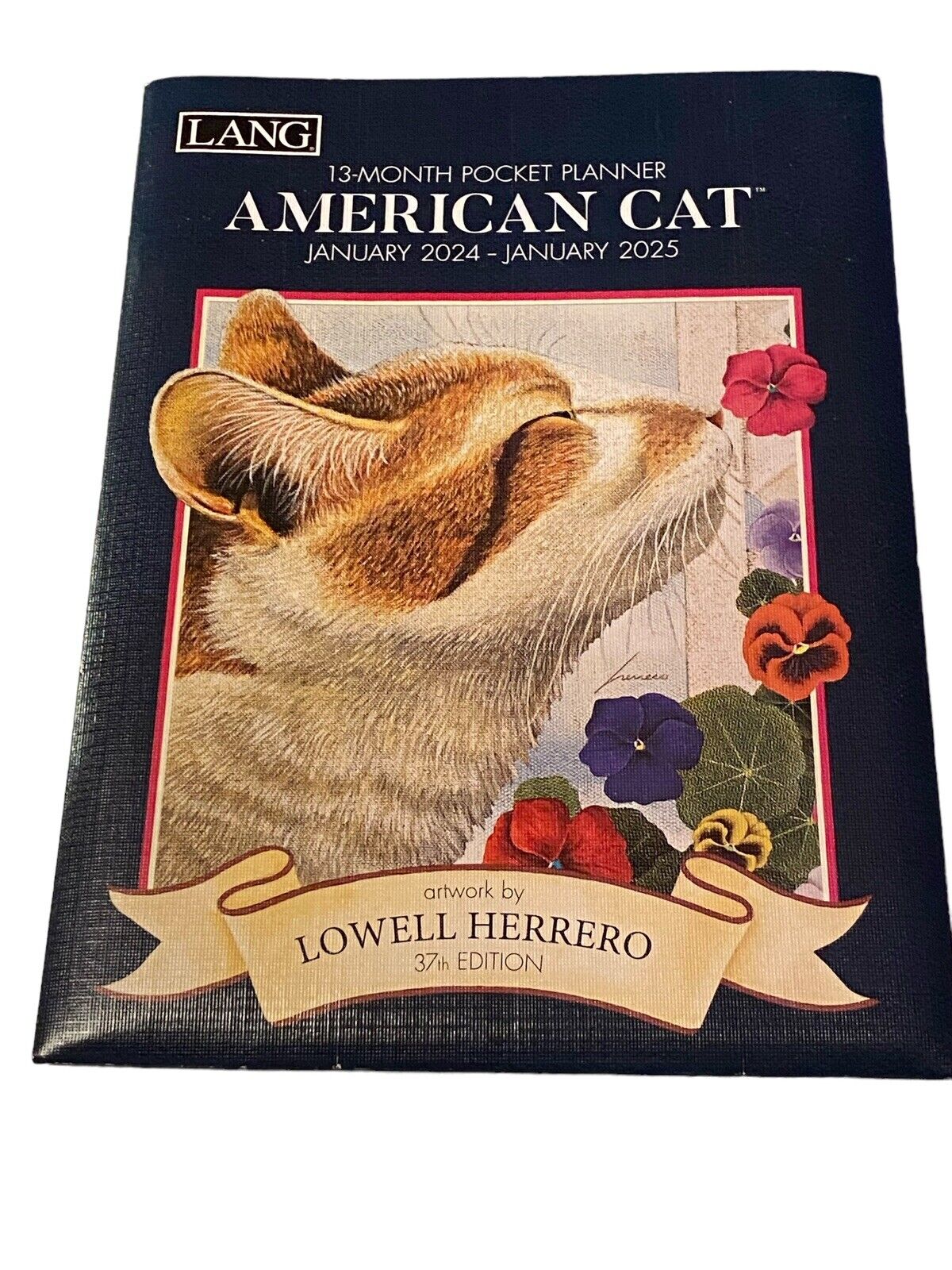 Lang Companies American Cat Monthly 2024 Pocket Planner 13 Month New